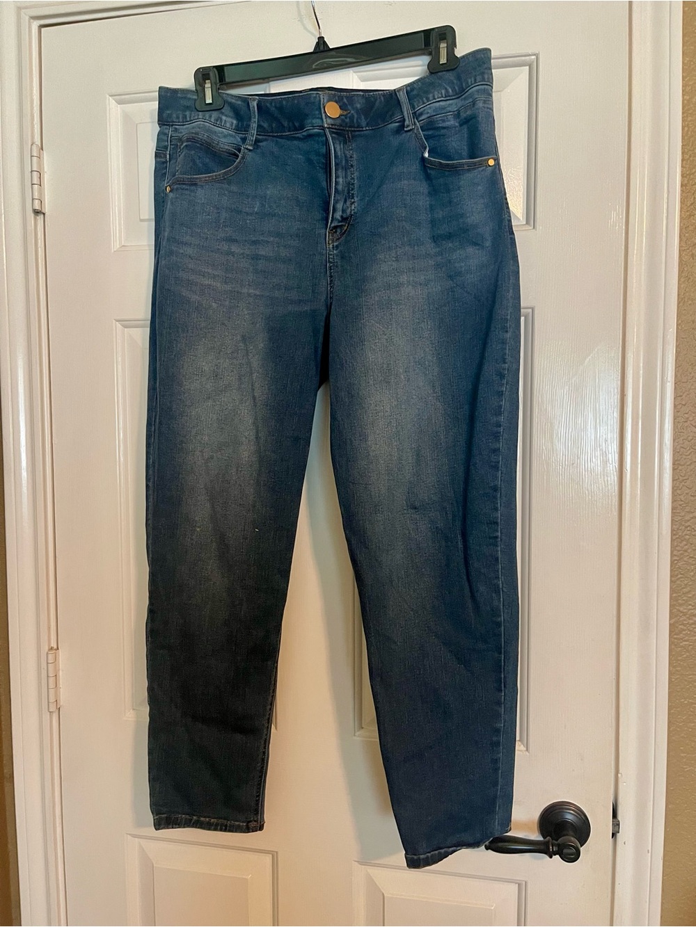 Draper James RSVP Dark Blue Straight Jeans